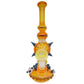 10.5" Bee & Flower Glass Water Pipe