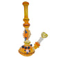 10.5" Bee & Flower Glass Water Pipe