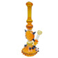10.5" Bee & Flower Glass Water Pipe