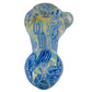 4.75" Ribbon Spoon Pipe with Knocker