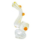 4" Clear Bubbler with Knocker