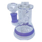 9" Straight Neck Perc Glass Beaker Water Pipe