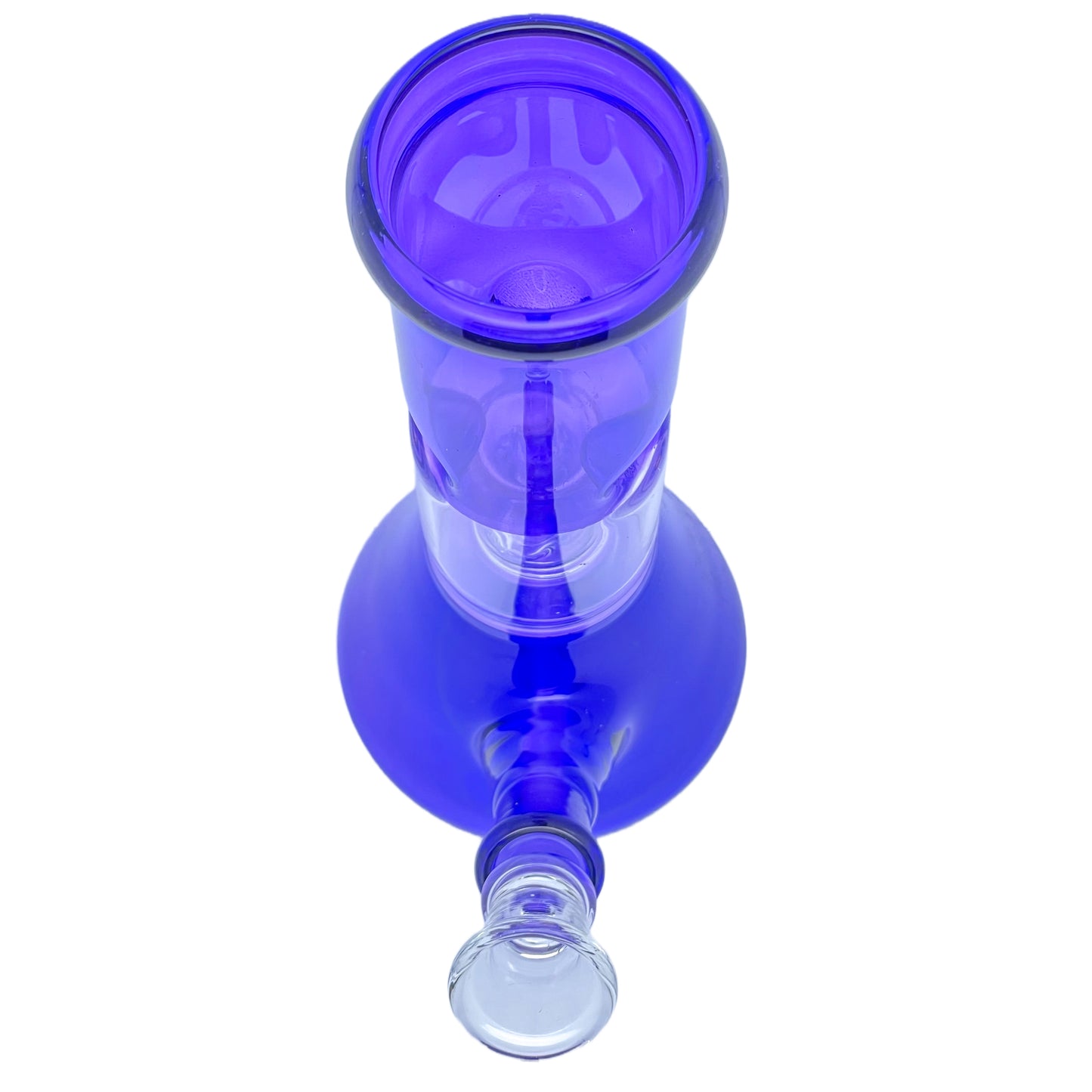 8" Straight Neck Glass Beaker Water Pipe