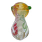4.75" Ribbon Spoon Pipe with Double Knockers